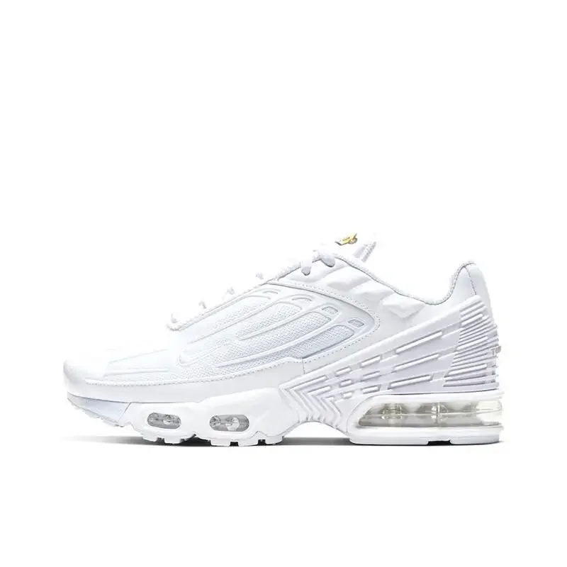 Nike Air Max Plus TN3 Men's and Women's Running Shoes Non Slip and Durable Fabric Mesh Breathable Shock Absorbent Triple White
Nike Air Max Plus TN3 Men's and Women's Running Shoes Non Slip and Durable Fabric Mesh Breathable Shock Absorbent Triple White