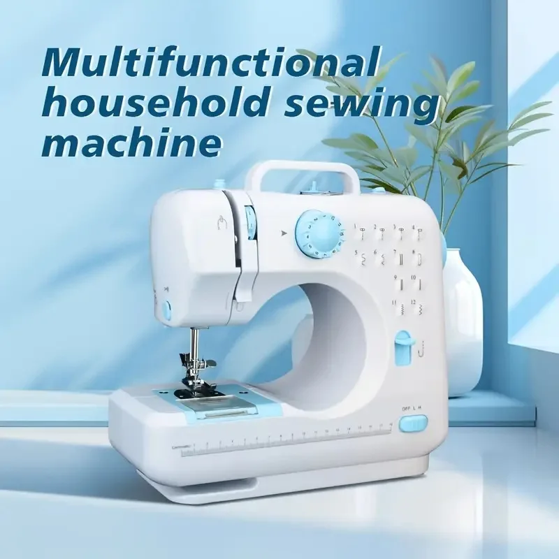 Mini Portable Household Sewing Machine Fully Automatic Multifunctional Desktop Electric Sewing Machine ABS And Metal Materials
Mini Portable Household Sewing Machine Fully Automatic Multifunctional Desktop Electric Sewing Machine ABS And Metal Materials