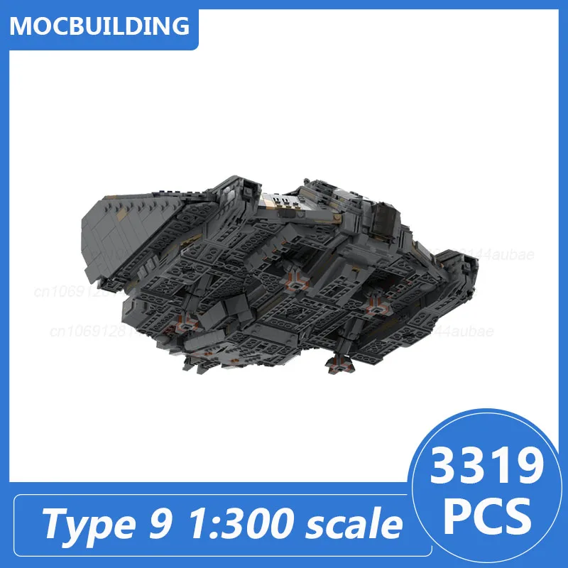 Type 9 1:300 Scale Model Moc Building Blocks Diy Assemble Bricks Space Collection Spaceship Display Creative Toys Gifts 3319PCS
Type 9 1:300 Scale Model Moc Building Blocks Diy Assemble Bricks Space Collection Spaceship Display Creative Toys Gifts 3319PCS