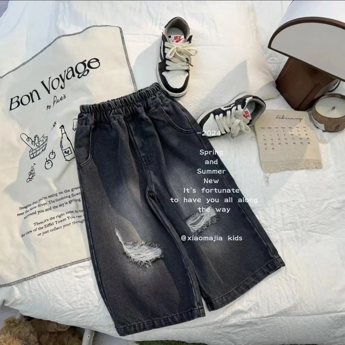 Boys' Korean Style Casual Sports Jeans Spring Autumn New Fashion Simple Baby Children's Pants
Boys' Korean Style Casual Sports Jeans Spring Autumn New Fashion Simple Baby Children's Pants