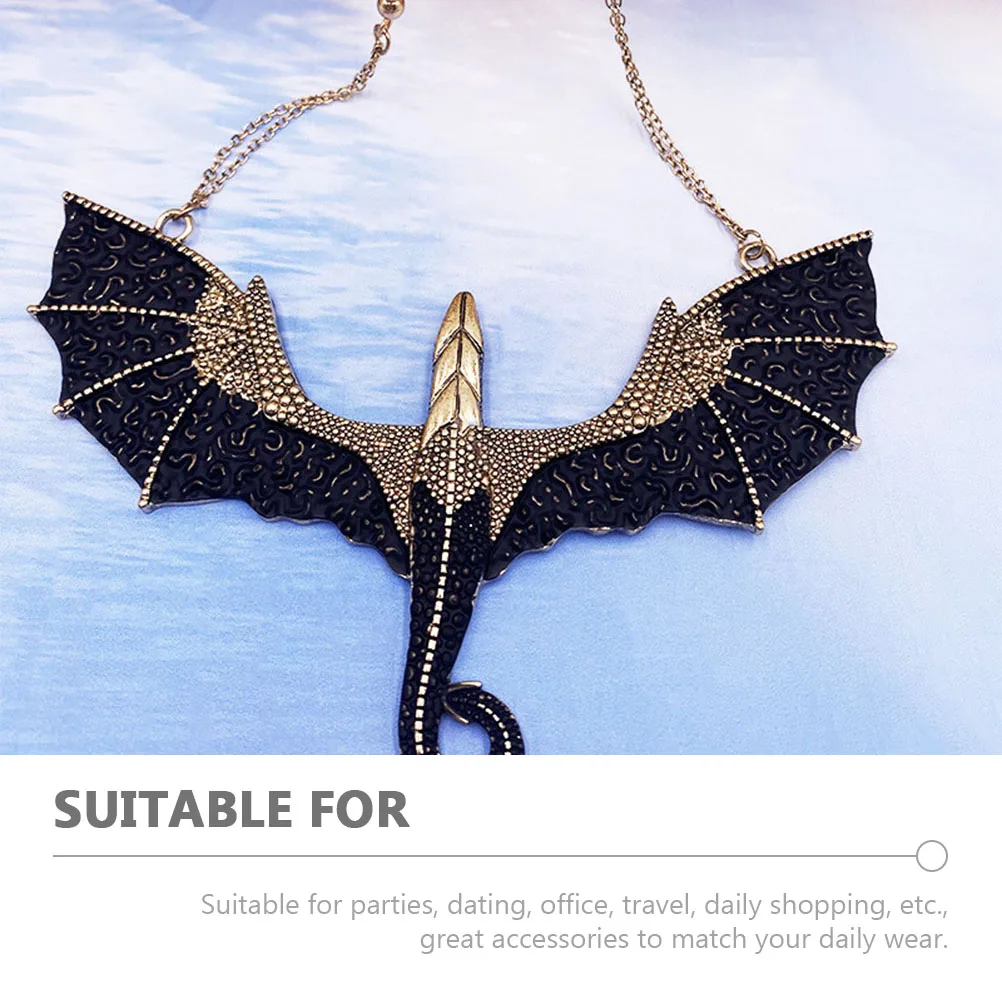 Dragon Necklace Eye-catching Punk Gothic Pendant For Women Pendants Alloy Christmas Engagement
Dragon Necklace Eye-catching Punk Gothic Pendant For Women Pendants Alloy Christmas Engagement