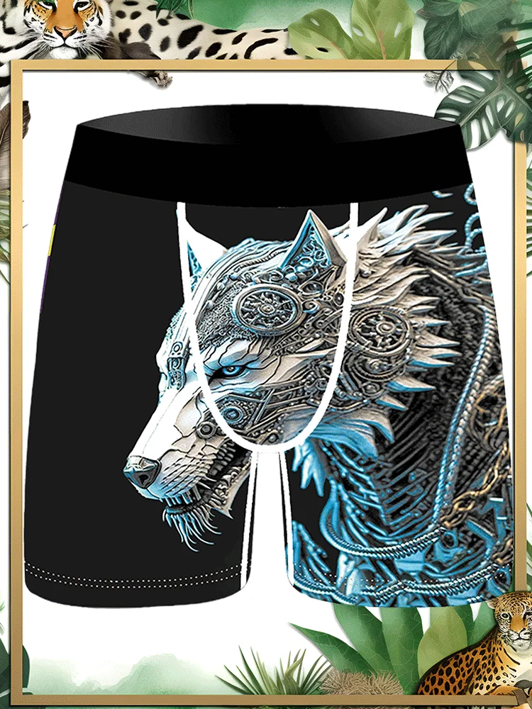 Men Underwear Boxers Animal Print Fashion Print Underpants Male Boxers Men's Panties Breathable Man Boxer Briefs Trunks
Men Underwear Boxers Animal Print Fashion Print Underpants Male Boxers Men's Panties Breathable Man Boxer Briefs Trunks