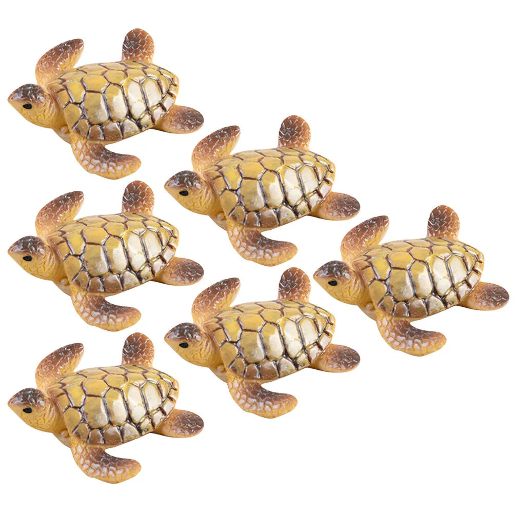 6Pcs Resin Turtle Ornament Small Turtle Decor for Micro Landscape Bonsai Tabletop Garden Stylish Delicate Adornment Vivid
6Pcs Resin Turtle Ornament Small Turtle Decor for Micro Landscape Bonsai Tabletop Garden Stylish Delicate Adornment Vivid
