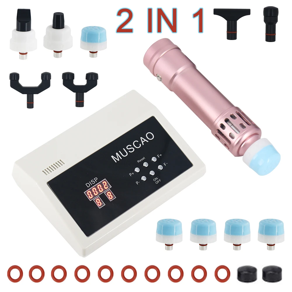 New 2in1 Shockwave Therapy Machine For ED Treatment Shock Wave Pain Relief Body Relaxation Massager Physiotherapy Equipment
New 2in1 Shockwave Therapy Machine For ED Treatment Shock Wave Pain Relief Body Relaxation Massager Physiotherapy Equipment