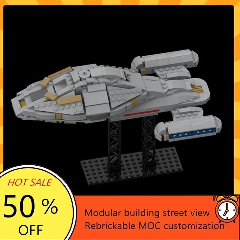 Набор из 390 деталей: Популярная модель космического корабля из фильма «Звездные войны», конструктор MOC, модульные технологичные блоки, подарок на праздник, игрушка для сборки, детский набор
Набор из 390 деталей: Популярная модель космического корабля из фильма «Звездные войны», конструктор MOC, модульные технологичные блоки, подарок на праздник, игрушка для сборки, детский набор