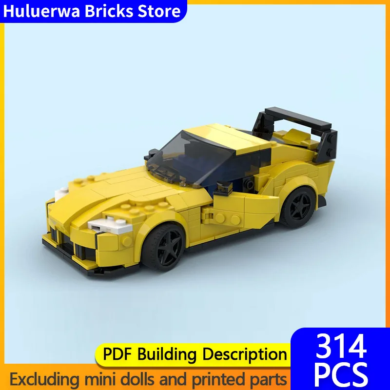 Модель скоростного гоночного автомобиля MOC, строительные кирпичи Supra GR, верхний уровень, спортивный автомобиль, модульная технология, детские праздничные подарки, сборные игрушки
Модель скоростного гоночного автомобиля MOC, строительные кирпичи Supra GR, верхний уровень, спортивный автомобиль, модульная технология, детские праздничные подарки, сборные игрушки