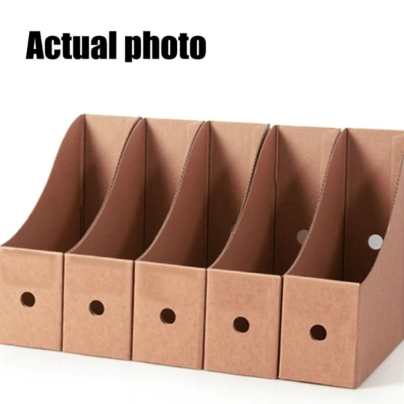 8 Pcs File Holders Cardboard Box File Organiser Box Document Organiser Desk Magazine Rack for School Office
8 Pcs File Holders Cardboard Box File Organiser Box Document Organiser Desk Magazine Rack for School Office