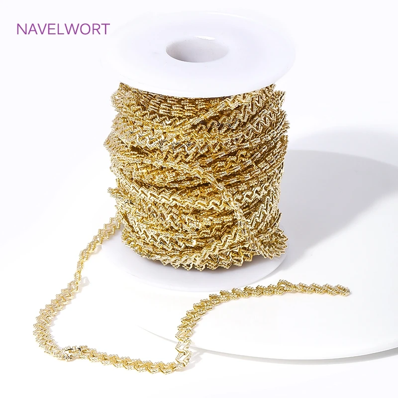 14K Gold Plated Brass Metal Chains For Handmade Jewelry Making Supplies DIY High Quality Necklace Accessories Wholesale
14K Gold Plated Brass Metal Chains For Handmade Jewelry Making Supplies DIY High Quality Necklace Accessories Wholesale