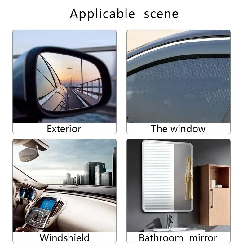 Car Rearview Mirror Film Side Window Rainproof Clear Film 2Pcs Anti Fog Window Mirror Protective Sticker Car Accessories
Car Rearview Mirror Film Side Window Rainproof Clear Film 2Pcs Anti Fog Window Mirror Protective Sticker Car Accessories