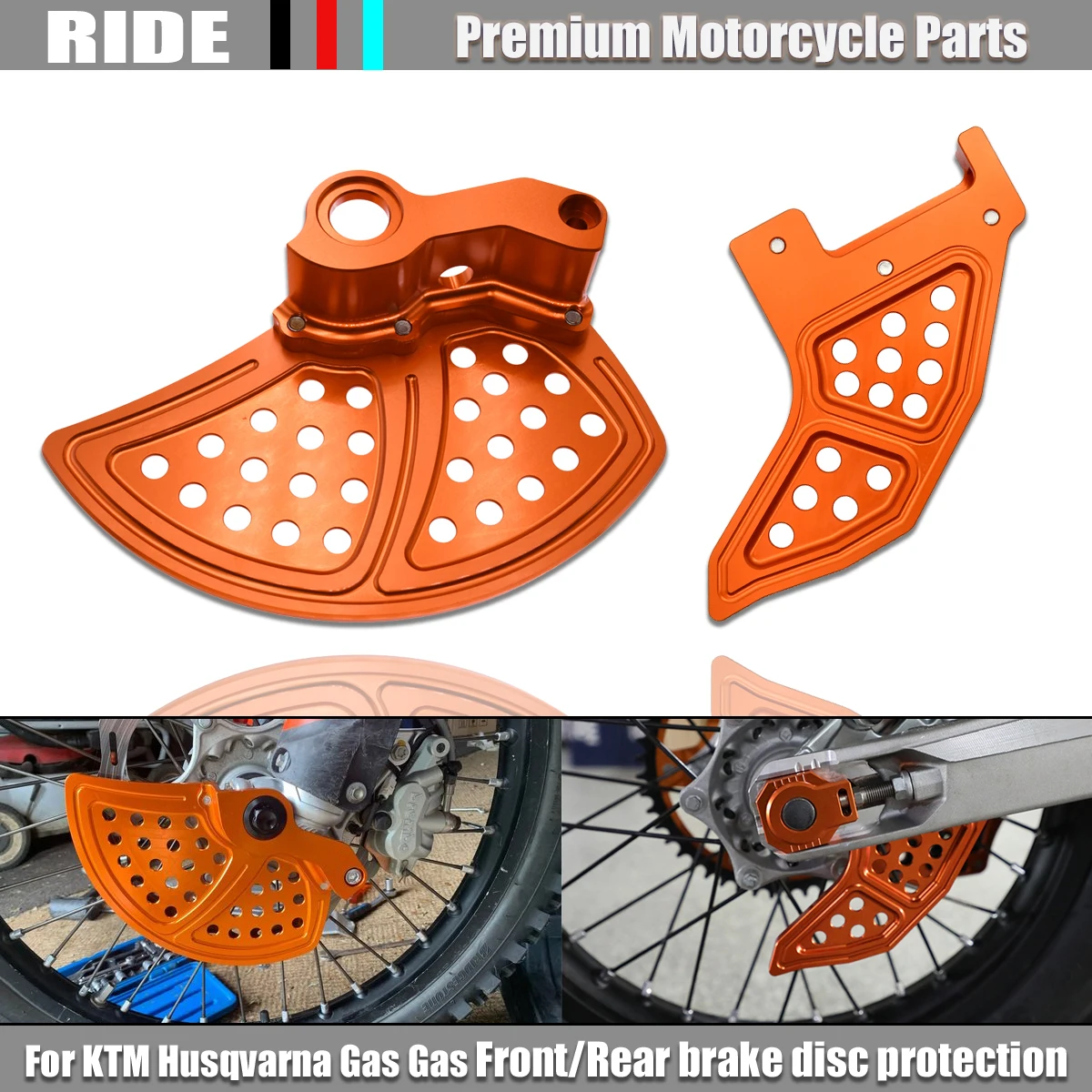 For KTM Six Days TPI 125-500 2016-2022 2023 SX SX-F XC XC-F EXC EXC-F XC-W XCF-W Front Rear Brake Disc Guard Protector Cover
For KTM Six Days TPI 125-500 2016-2022 2023 SX SX-F XC XC-F EXC EXC-F XC-W XCF-W Front Rear Brake Disc Guard Protector Cover