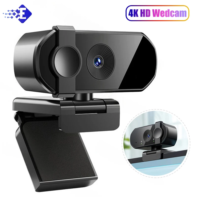 4K Full HD Computer Network Camera With Microphone USB Plug PC Mac Laptop Desktop Video Call Work For Network Teaching Office
4K Full HD Computer Network Camera With Microphone USB Plug PC Mac Laptop Desktop Video Call Work For Network Teaching Office