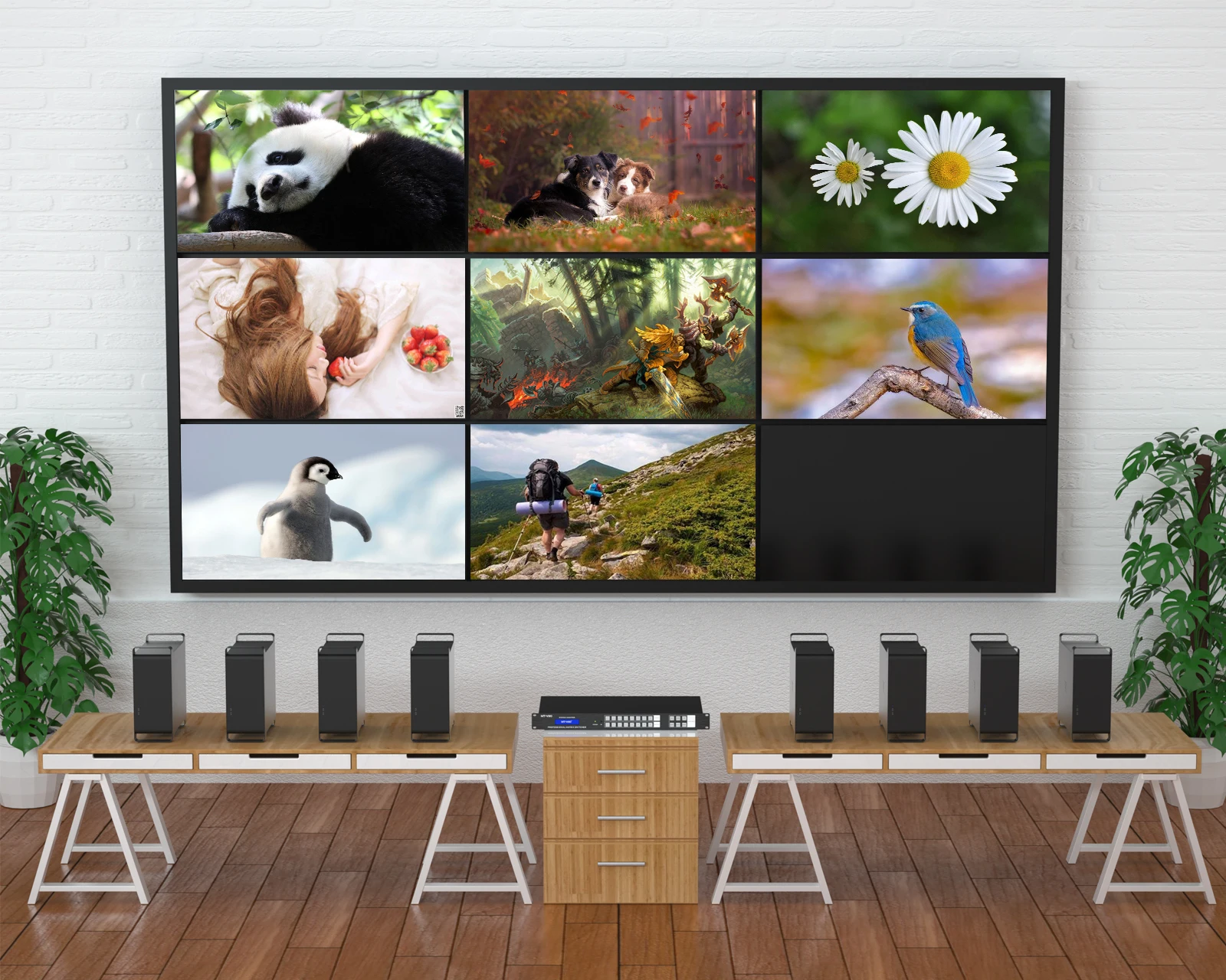 ADI Chip 4K Video H D M I Matrix Switch 8X8, MT-VIKI 8 In 8 Out Matrix, Available For 4x4 8x8 8x16 16x16 32x32 36x36 72x72
ADI Chip 4K Video H D M I Matrix Switch 8X8, MT-VIKI 8 In 8 Out Matrix, Available For 4x4 8x8 8x16 16x16 32x32 36x36 72x72