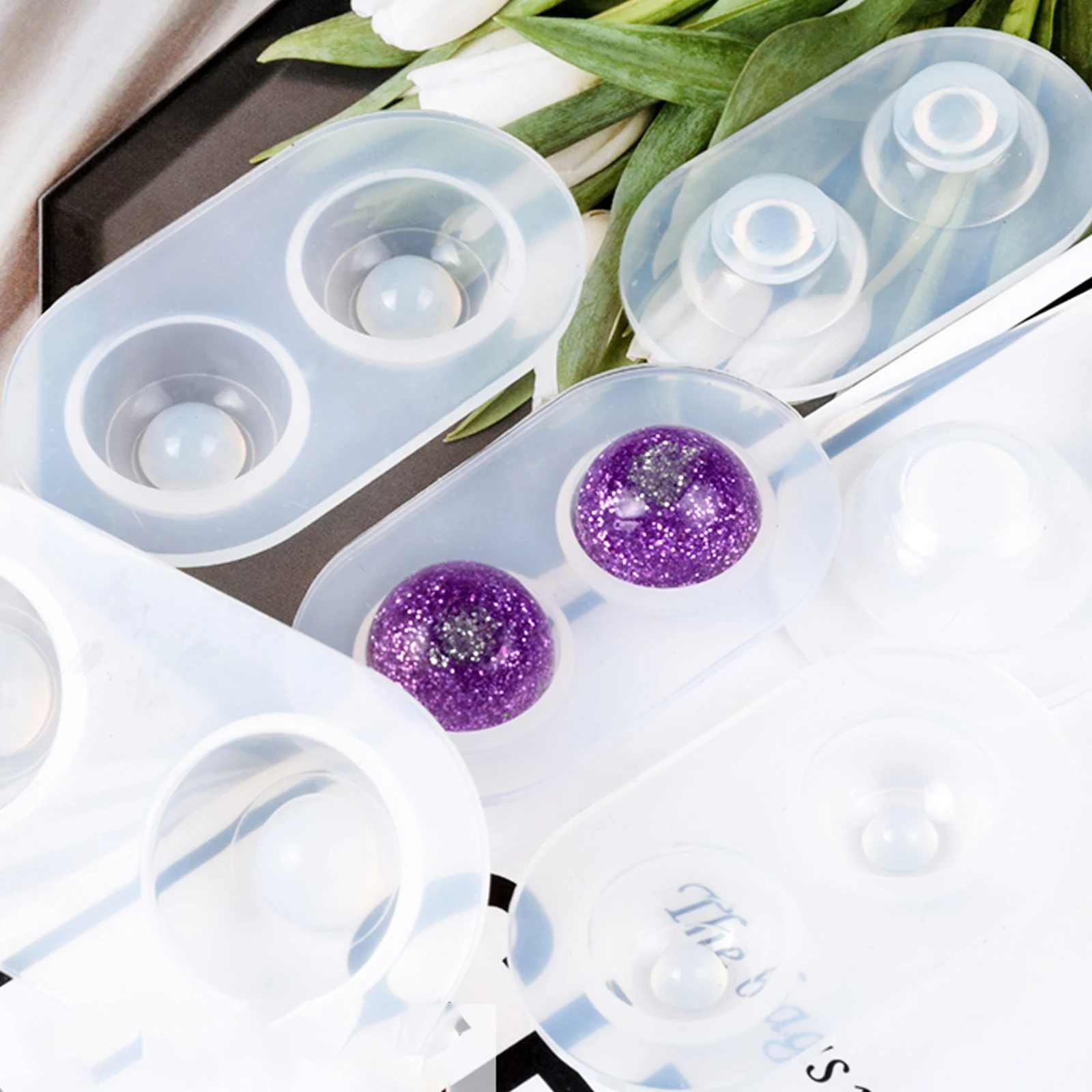 6 Pcs Crystal Epoxy Mold Eyeball Party Decoration Making Eyes Halloween Silica Gel Terror Eyeballs Molds Moulds Child Fake 
6 Pcs Crystal Epoxy Mold Eyeball Party Decoration Making Eyes Halloween Silica Gel Terror Eyeballs Molds Moulds Child Fake