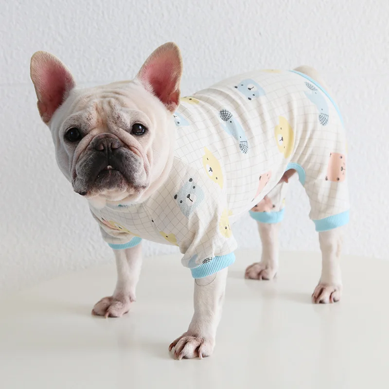 Mutihome 2026 Spring French Bulldog Baby Cotton Soft Pajamas Printed Fat Dog Clothes Bago corgi Dog Top Pet Supplies
Mutihome 2026 Spring French Bulldog Baby Cotton Soft Pajamas Printed Fat Dog Clothes Bago corgi Dog Top Pet Supplies