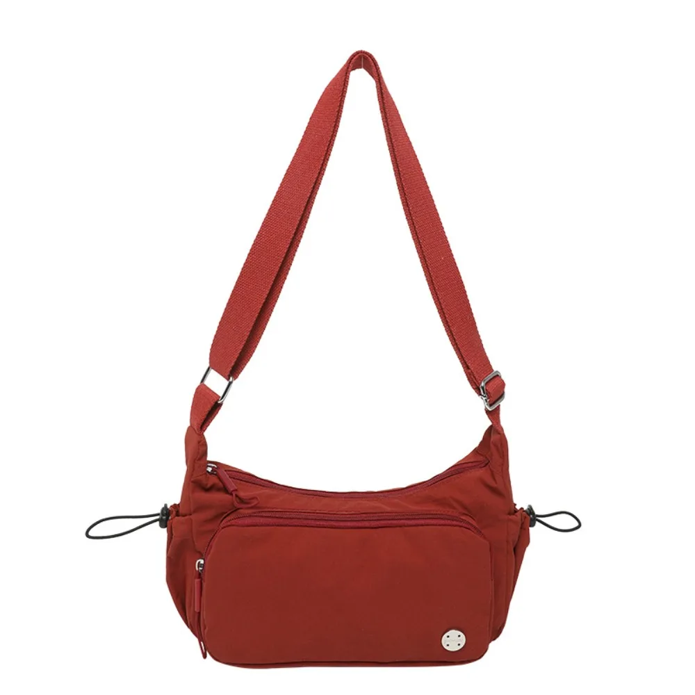 Trendy Casual Cross Body Bag Simple Designer Nylon Shoulder Bag Multiple Pockets Lightweight Commuting Sling Bag Men Women
Trendy Casual Cross Body Bag Simple Designer Nylon Shoulder Bag Multiple Pockets Lightweight Commuting Sling Bag Men Women