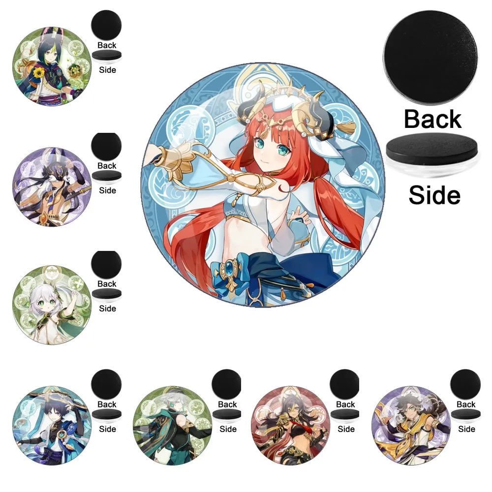 Genshin Impact All Characters Of Sumeru Nahida Sethos Dehya Wanderer Glass Refrigerator Magnets Game Peripherals Gift For Fans
Genshin Impact All Characters Of Sumeru Nahida Sethos Dehya Wanderer Glass Refrigerator Magnets Game Peripherals Gift For Fans