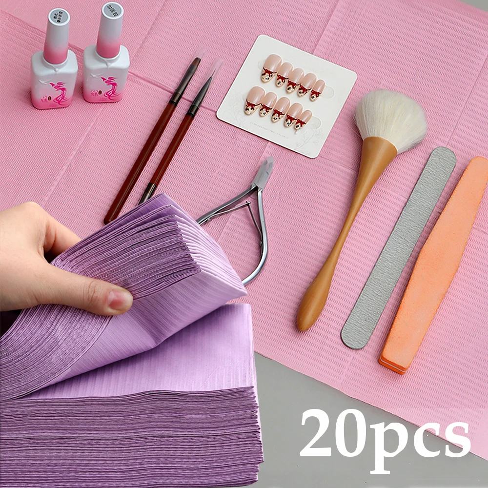 20pcs Disposable Nail Art Table Mat Waterproof Tattoo Clean Pad For Nails DIY Cotton Plush Paper Tablecloth Nail Beauty Tools
20pcs Disposable Nail Art Table Mat Waterproof Tattoo Clean Pad For Nails DIY Cotton Plush Paper Tablecloth Nail Beauty Tools