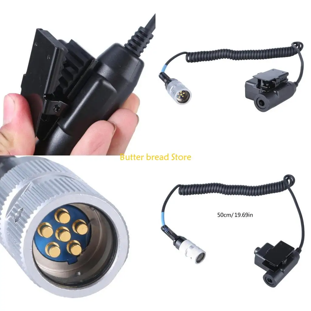 W89C U94 Headsets PTT For AN/PRC148 Two WayRadio 6 Pin Plugs Headsets Adapter Cable
W89C U94 Headsets PTT For AN/PRC148 Two WayRadio 6 Pin Plugs Headsets Adapter Cable