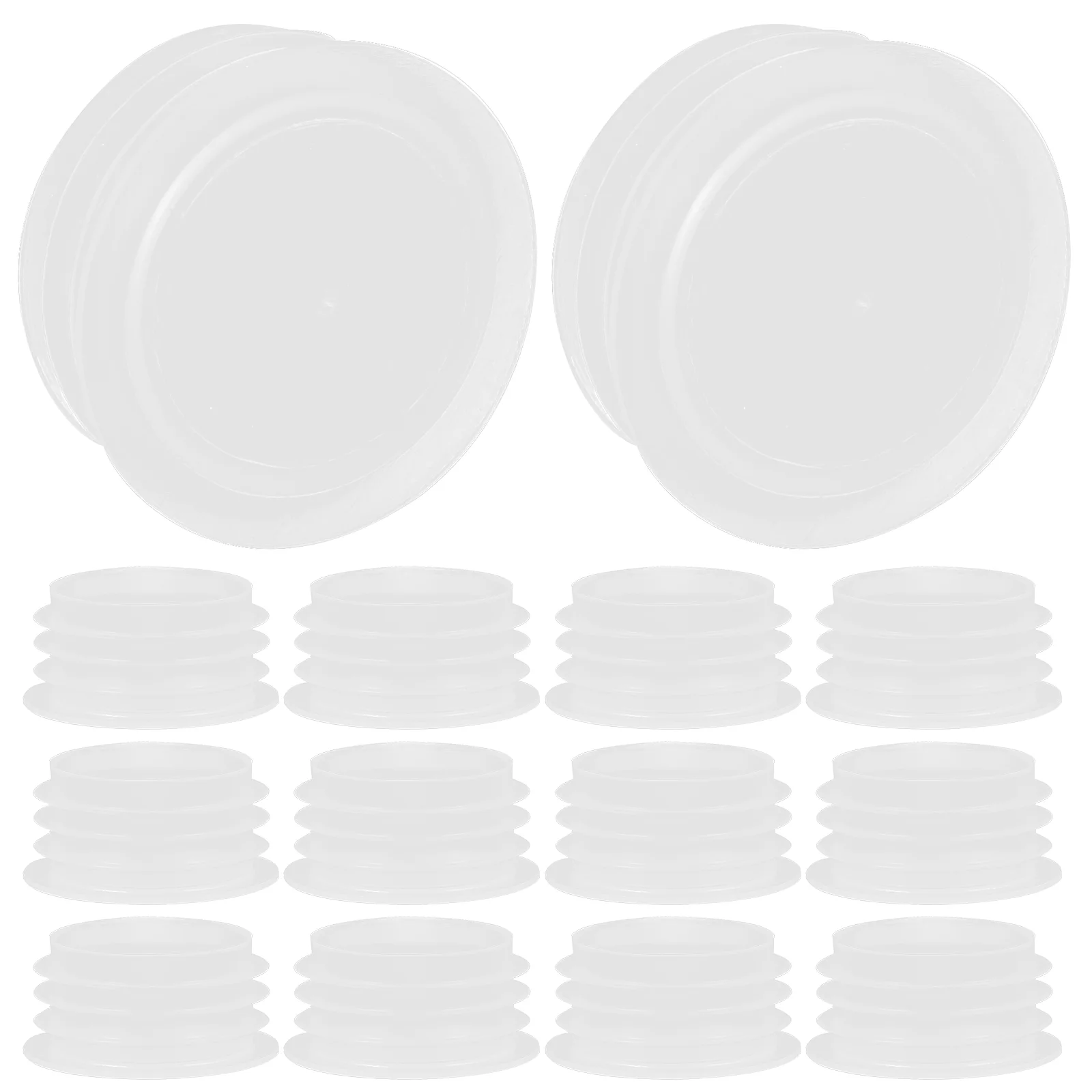 100 Pcs Bottle Stopper Replacement Parts Shaker Stoppers Dust-proof Plugs Transparent Travel
100 Pcs Bottle Stopper Replacement Parts Shaker Stoppers Dust-proof Plugs Transparent Travel