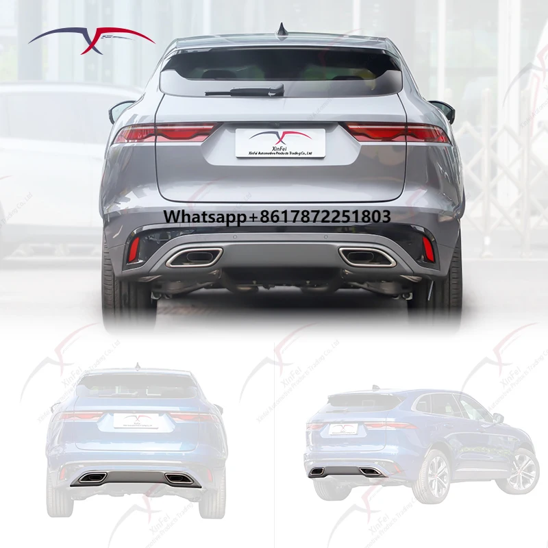 Fiberglass car surround for PACE 2021-2024 model rear diffuser upgrade and modification, high-end version rear spoiler body kit
Fiberglass car surround for PACE 2021-2024 model rear diffuser upgrade and modification, high-end version rear spoiler body kit