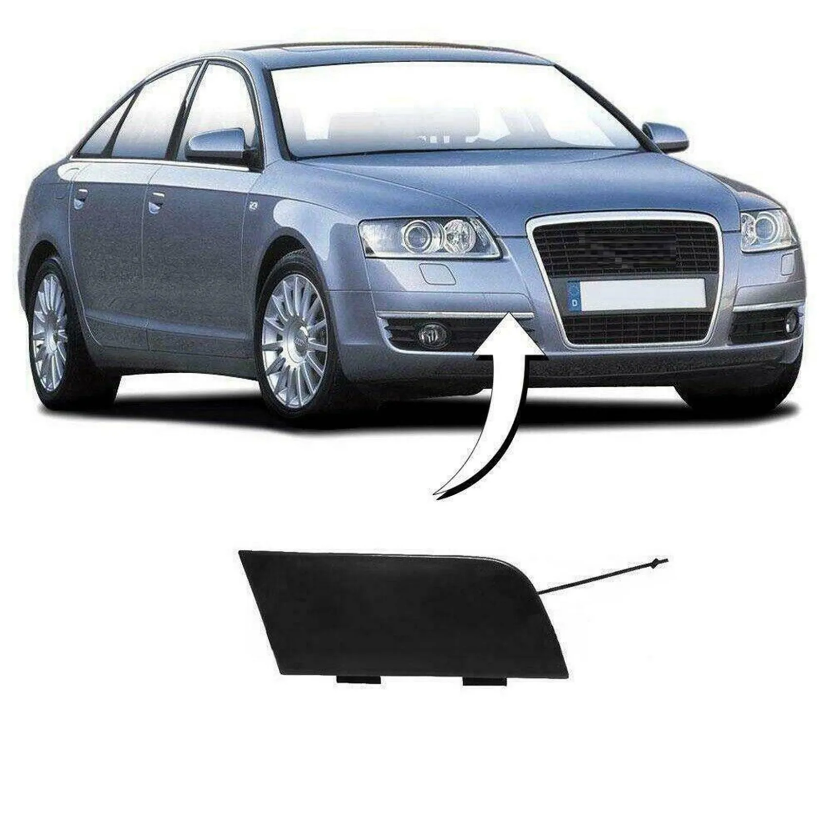 2X крышка фаркопа переднего бампера для A6 C6 2005-2008 4F0807441-B61B 
2X крышка фаркопа переднего бампера для A6 C6 2005-2008 4F0807441-B61B