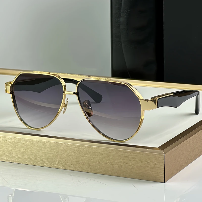 THE STACY ll Oval Gradient Double Bridge Alloy and Acetate Sunglasses for Men and Women High Quality Brand Designer Eyeglasses
THE STACY ll Oval Gradient Double Bridge Alloy and Acetate Sunglasses for Men and Women High Quality Brand Designer Eyeglasses