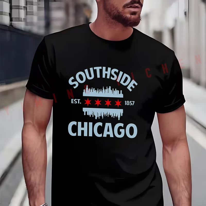 Chicago Flag Skyline Graphic Motorcycle T-shirt Moto Men Summer TShirts Casual High Quelity O-neck Tops Tee
Chicago Flag Skyline Graphic Motorcycle T-shirt Moto Men Summer TShirts Casual High Quelity O-neck Tops Tee