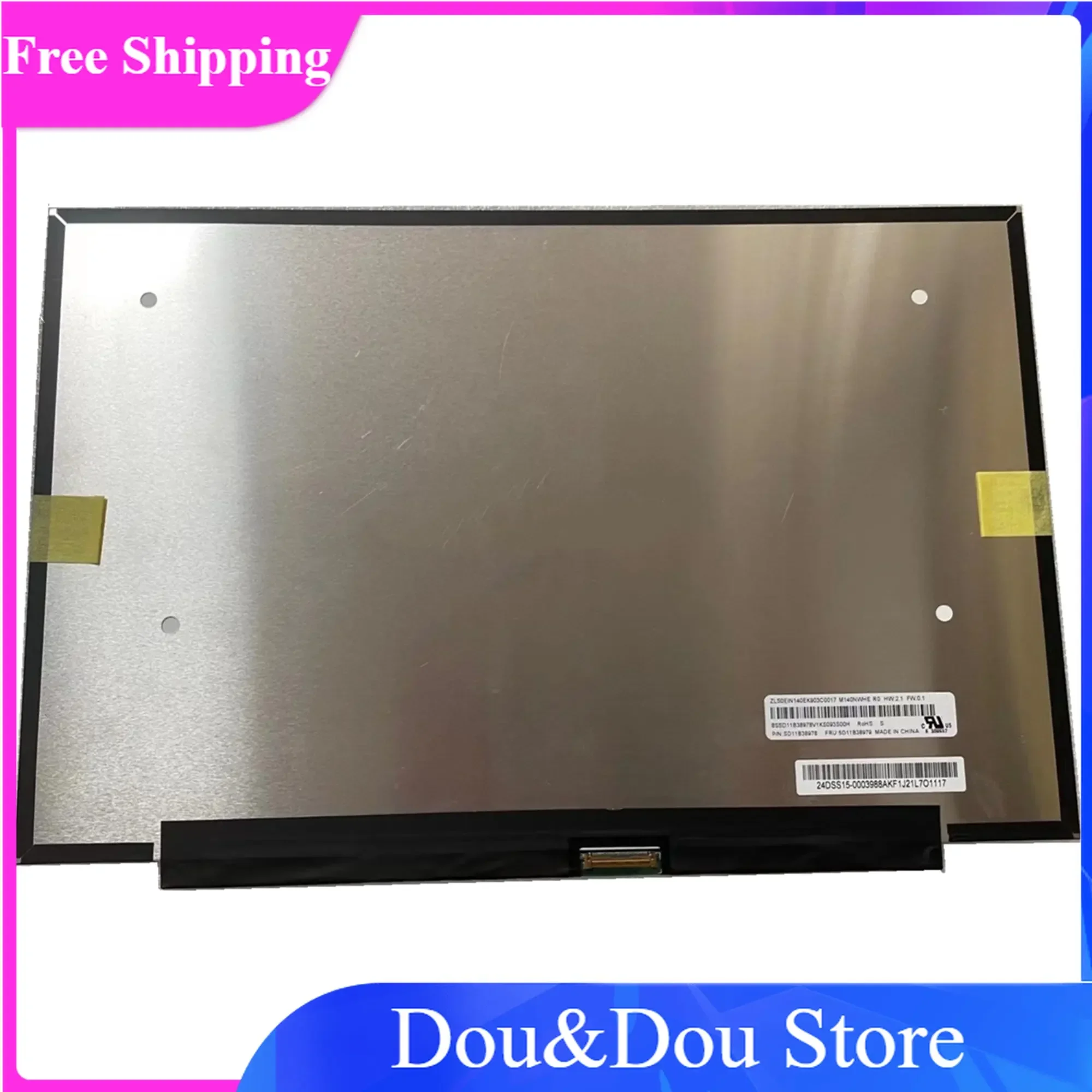 M140NWHE R0 Артикул: SD10Z52003 FRU: 5D10Z5201 IPS QHD 60 Гц 2240*1400 40 контактов 300 нит 100% sRGB Панель дисплея 14-дюймовый ЖК-экран IVO8C45
M140NWHE R0 Артикул: SD10Z52003 FRU: 5D10Z5201 IPS QHD 60 Гц 2240*1400 40 контактов 300 нит 100% sRGB Панель дисплея 14-дюймовый ЖК-экран IVO8C45