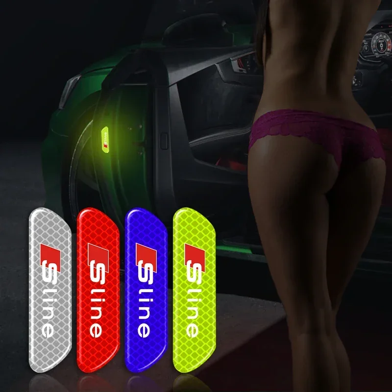 4 шт., предупреждающая светоотражающая наклейка на дверь автомобиля, эмблема S Line для Audi RS Sport R8 S1 S3 S4 S5 S6 S7 S8 SQ2 SQ5 SQ7 SQ8 TTS
4 шт., предупреждающая светоотражающая наклейка на дверь автомобиля, эмблема S Line для Audi RS Sport R8 S1 S3 S4 S5 S6 S7 S8 SQ2 SQ5 SQ7 SQ8 TTS