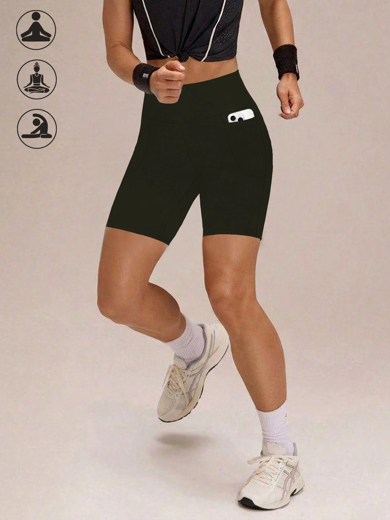 High Waisted Shorts For Women With Pockets Super Soft Tummy Control No See Through Shorts for Cozy Home & Casual Outfit
High Waisted Shorts For Women With Pockets Super Soft Tummy Control No See Through Shorts for Cozy Home & Casual Outfit