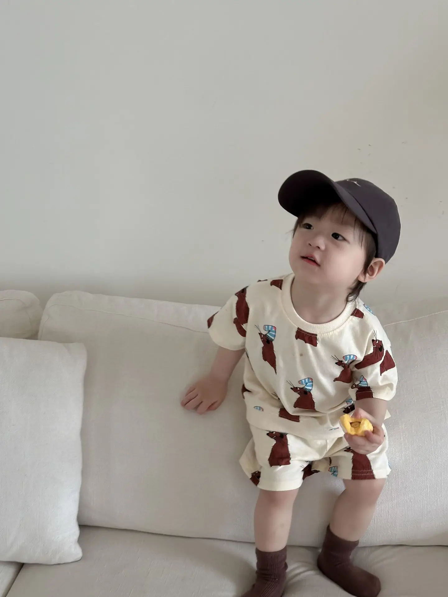 2024 Summer New Baby Cartoon Print Clothes Set Toddler Boy Girl Short Sleeve T Shirts + Shorts 2pcs Suit Infant Casual Outfits
2024 Summer New Baby Cartoon Print Clothes Set Toddler Boy Girl Short Sleeve T Shirts + Shorts 2pcs Suit Infant Casual Outfits