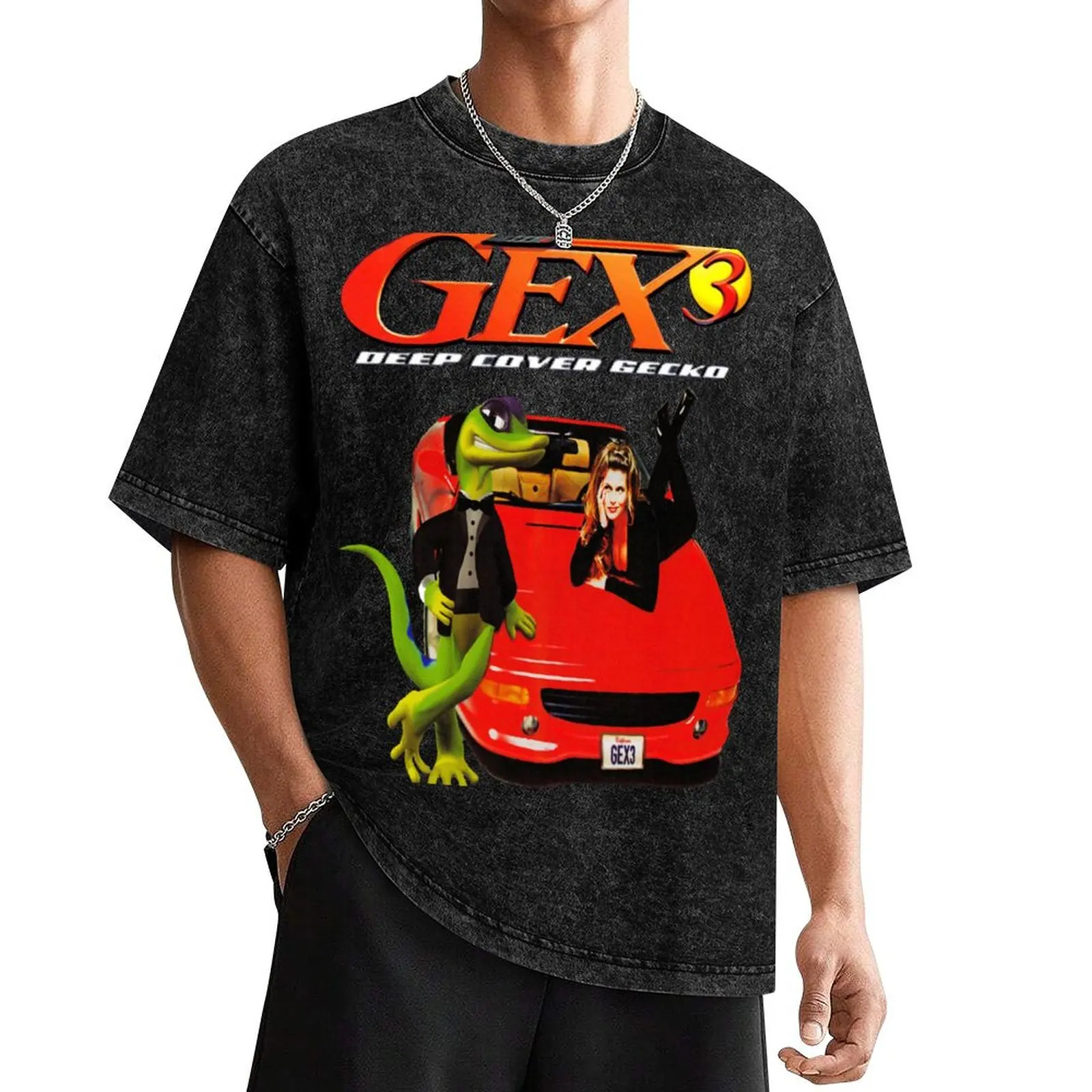 Gex 3: Deep Cover Gecko T-Shirt basketball graphic tees quick-drying mens clothes
Gex 3: Deep Cover Gecko T-Shirt basketball graphic tees quick-drying mens clothes