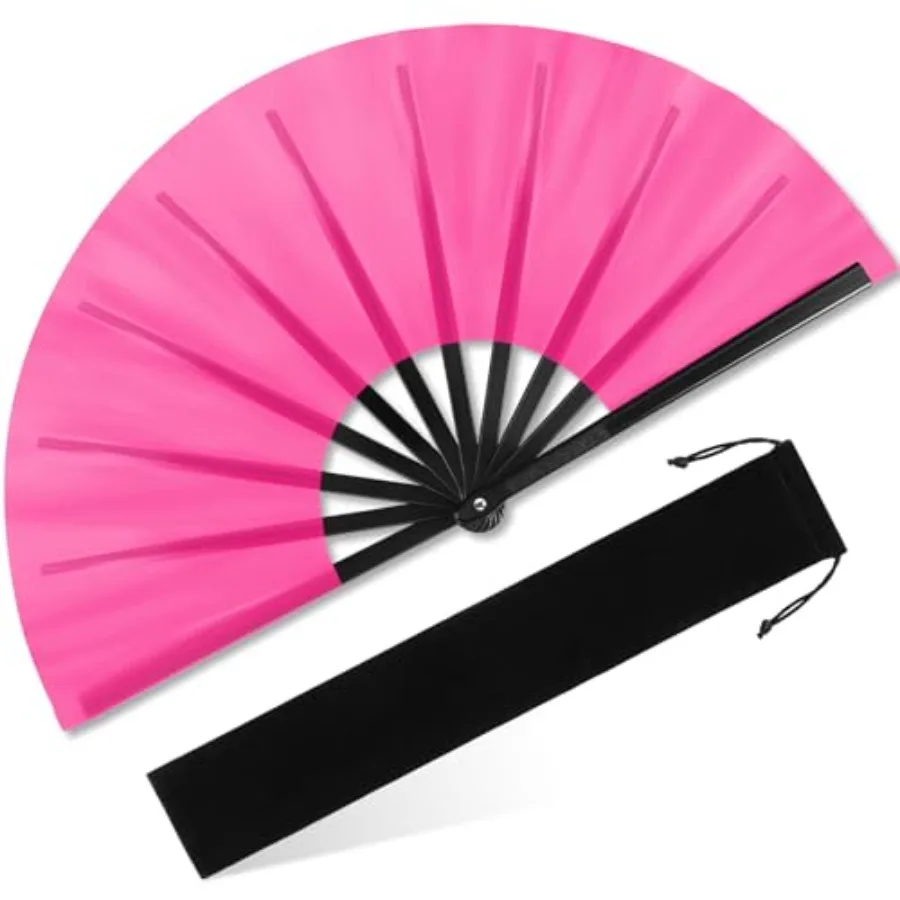 Large Folding Rave Fans Silk Clack Popping Hand Fan for Line Dancing Sports Fan Hand Fans for Women Dance Festival Dancing Wedd
Large Folding Rave Fans Silk Clack Popping Hand Fan for Line Dancing Sports Fan Hand Fans for Women Dance Festival Dancing Wedd
