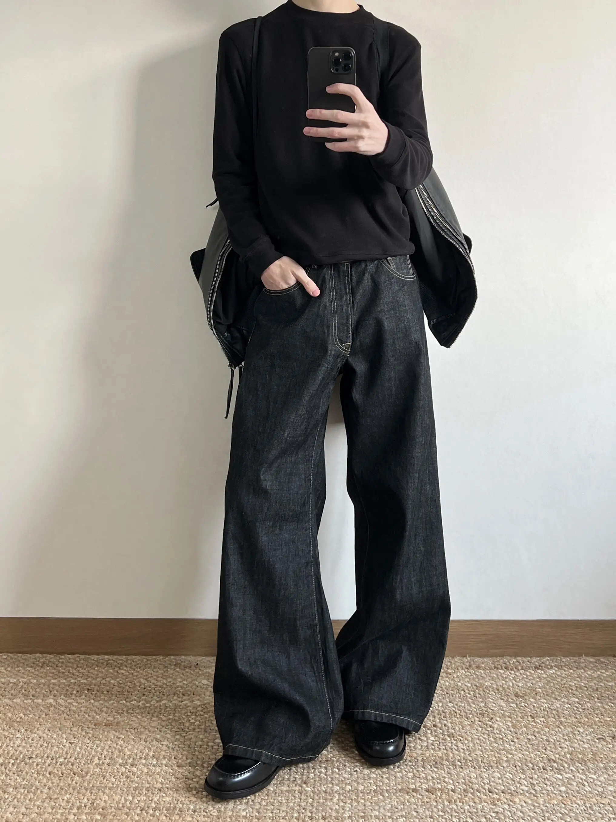 American Style Cleanfit Retro Original Dark Blue Jeans Men's Loose Straight Leg Wide Leg Long Pants Casual Wear All Seasons
American Style Cleanfit Retro Original Dark Blue Jeans Men's Loose Straight Leg Wide Leg Long Pants Casual Wear All Seasons