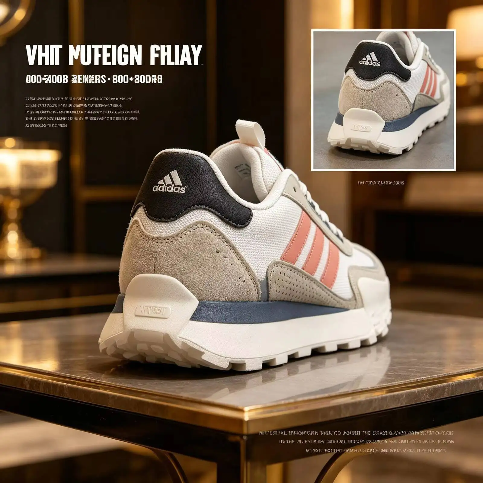 New Adidas Women Beige Pink Color Block Suede Mesh Retro Gum Sole Comfort Walking Sneakers IF1788
New Adidas Women Beige Pink Color Block Suede Mesh Retro Gum Sole Comfort Walking Sneakers IF1788