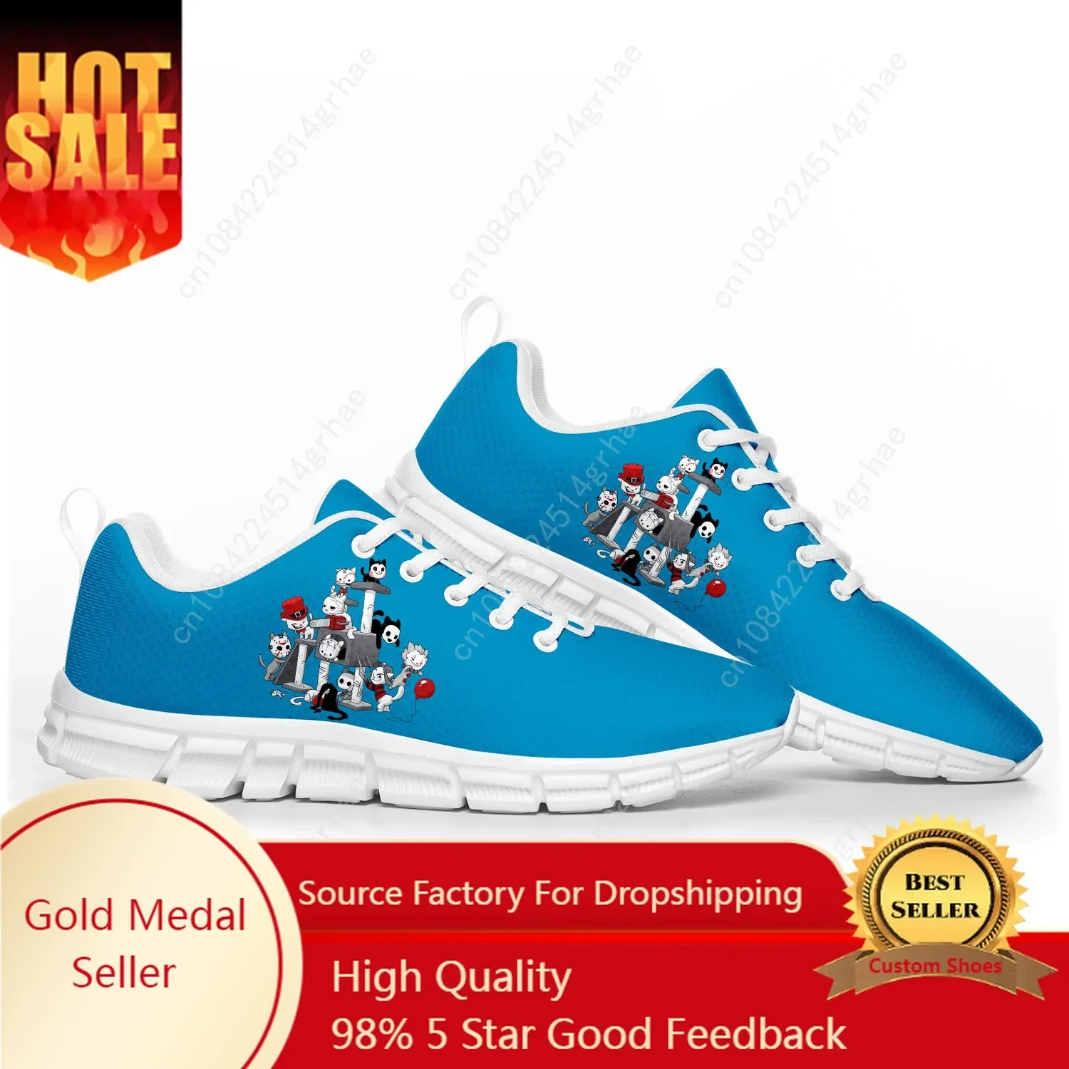 Cat Horror Movies for Cat Lovers Sports Shoes Mens Womens Teenager Kids Children Customized Sneakers High Quality Couple Shoe
Cat Horror Movies for Cat Lovers Sports Shoes Mens Womens Teenager Kids Children Customized Sneakers High Quality Couple Shoe