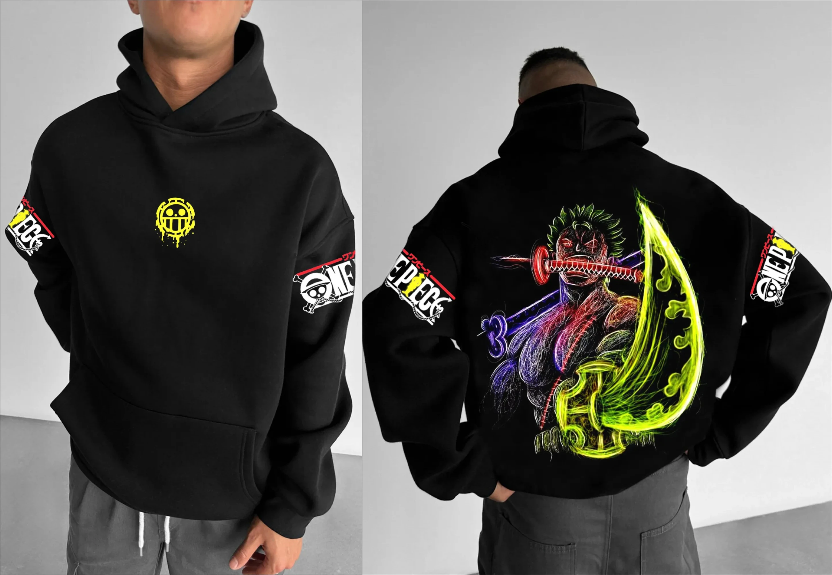 Осень-зима 2025: мужская повседневная толстовка с капюшоном в стиле аниме ONE PIECE, мужская спортивная модная уличная одежда, быстросохнущая и дышащая
Осень-зима 2025: мужская повседневная толстовка с капюшоном в стиле аниме ONE PIECE, мужская спортивная модная уличная одежда, быстросохнущая и дышащая