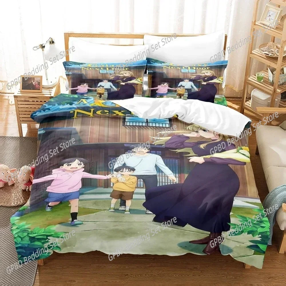 Fashion Luxury New 3D Print Anime A Galaxy Next Door Bedding Set Single Twin Full Queen King Size Bed Set Adult Kid Bedroom
Fashion Luxury New 3D Print Anime A Galaxy Next Door Bedding Set Single Twin Full Queen King Size Bed Set Adult Kid Bedroom