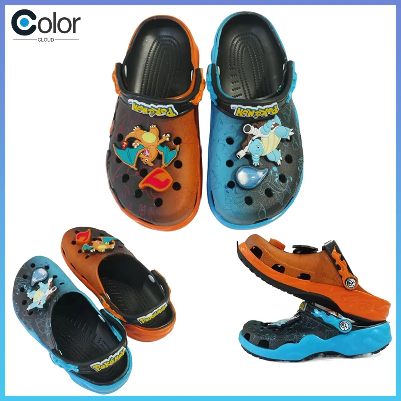 New Pokemon Gradient Slippers Cute Cartoon Hole Shoe Adult Summer Beach Couple Matching Slippers Comfortable Breathable Sandals
New Pokemon Gradient Slippers Cute Cartoon Hole Shoe Adult Summer Beach Couple Matching Slippers Comfortable Breathable Sandals