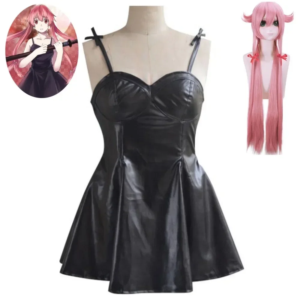 Женский костюм для косплея из аниме Mirai Nikki Future Diary Gasai Yuno с молочной грудью для моей жены
Женский костюм для косплея из аниме Mirai Nikki Future Diary Gasai Yuno с молочной грудью для моей жены