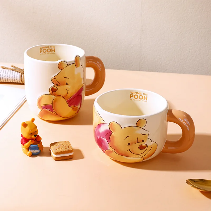 Cartoon Winnie The Pooh Creative Ceramic Mug Cute Couple Water Cup Office Coffee Cups High-quality Household Mugs Gift Drinkware
Cartoon Winnie The Pooh Creative Ceramic Mug Cute Couple Water Cup Office Coffee Cups High-quality Household Mugs Gift Drinkware