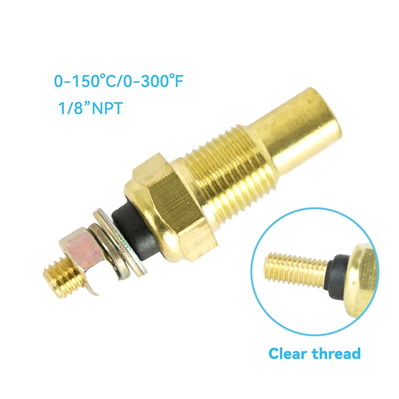 12V 1/8 NPT Racing Car Oil Temp Sensor Water Temperature Sensor Water Temp Sensor Gauge Sensor TSU01
12V 1/8 NPT Racing Car Oil Temp Sensor Water Temperature Sensor Water Temp Sensor Gauge Sensor TSU01
