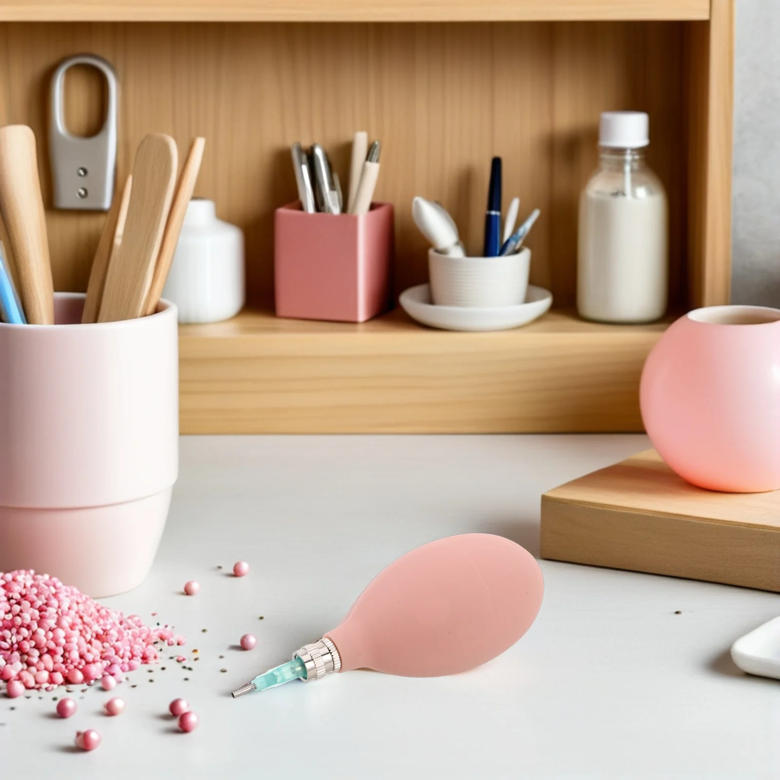 1Set Ceramic Glaze Kit Precision Applicator with Needle Nozzles and Blowing Tube for Slip Trailing Pottery Craft Tools
1Set Ceramic Glaze Kit Precision Applicator with Needle Nozzles and Blowing Tube for Slip Trailing Pottery Craft Tools