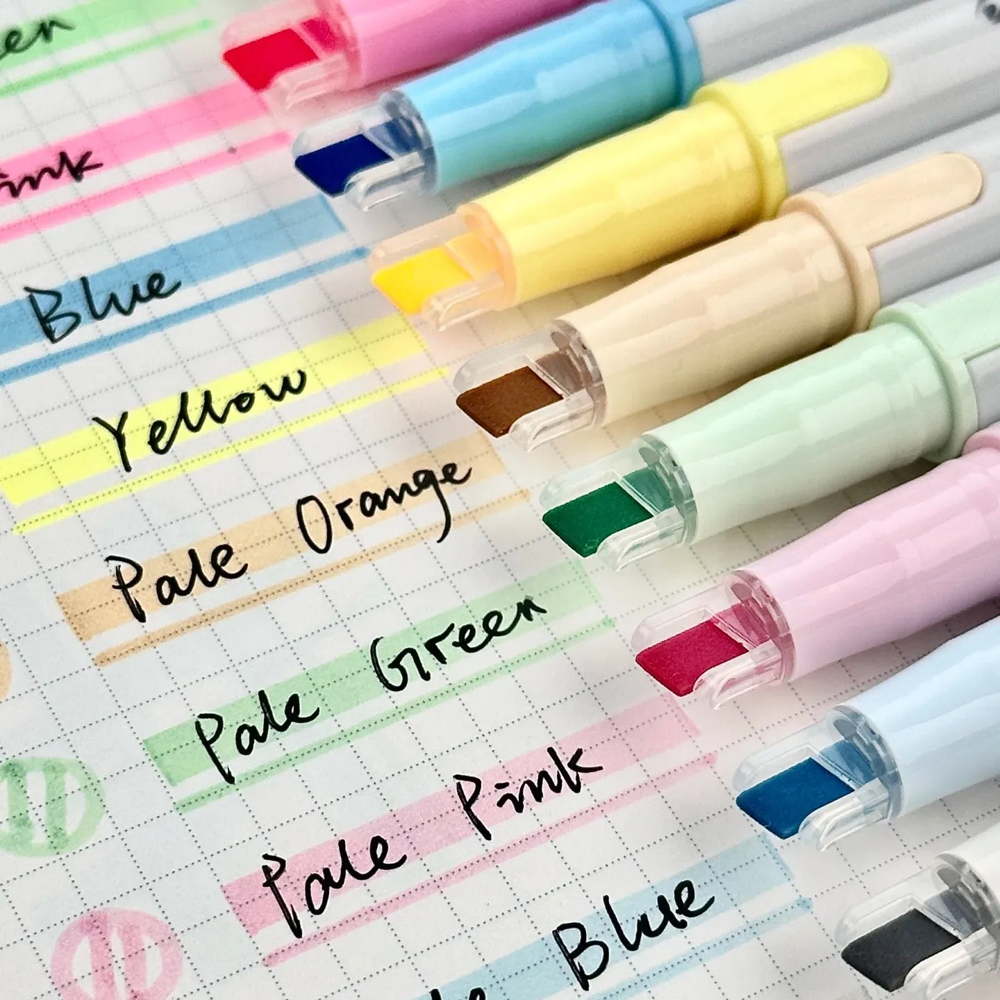 New Pilot Double-headed Highlighter KIRE-NA Dual-track Soft-tip Art Markers Quick-drying Note-taking Colored Mark Stationery Pen
New Pilot Double-headed Highlighter KIRE-NA Dual-track Soft-tip Art Markers Quick-drying Note-taking Colored Mark Stationery Pen