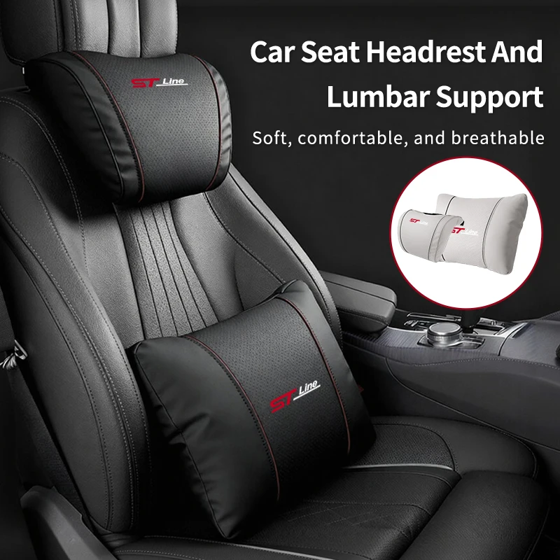 Car Seat Headrest Lumbar Support Neck Pillow Waist Cushion Backrest For Ford ST Racing Performance Focus Mk2 Mk3 Fiesta Ranger M
Car Seat Headrest Lumbar Support Neck Pillow Waist Cushion Backrest For Ford ST Racing Performance Focus Mk2 Mk3 Fiesta Ranger M