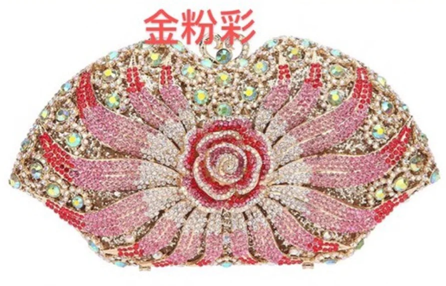 Metal Diamond Dinner Bag Ladies Banquet Dress Full Diamond Hand Makeup Bag
Metal Diamond Dinner Bag Ladies Banquet Dress Full Diamond Hand Makeup Bag
