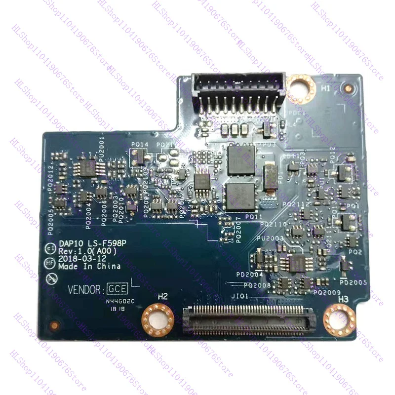 Маленькая плата аккумулятора ноутбука для DELL Precision 7530 07MYRK DAP10 LS-F598P, новая
Маленькая плата аккумулятора ноутбука для DELL Precision 7530 07MYRK DAP10 LS-F598P, новая
