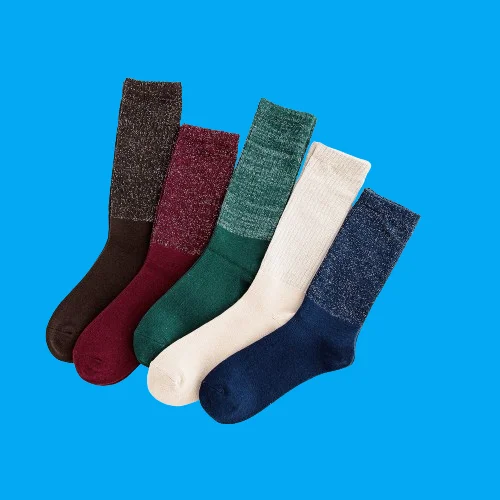 5/10 Pairs Women Autumn and Winter New Japanese Candy Color Love Heart Women's Socks Retro Forest Style Stockings Dumpling Socks
5/10 Pairs Women Autumn and Winter New Japanese Candy Color Love Heart Women's Socks Retro Forest Style Stockings Dumpling Socks