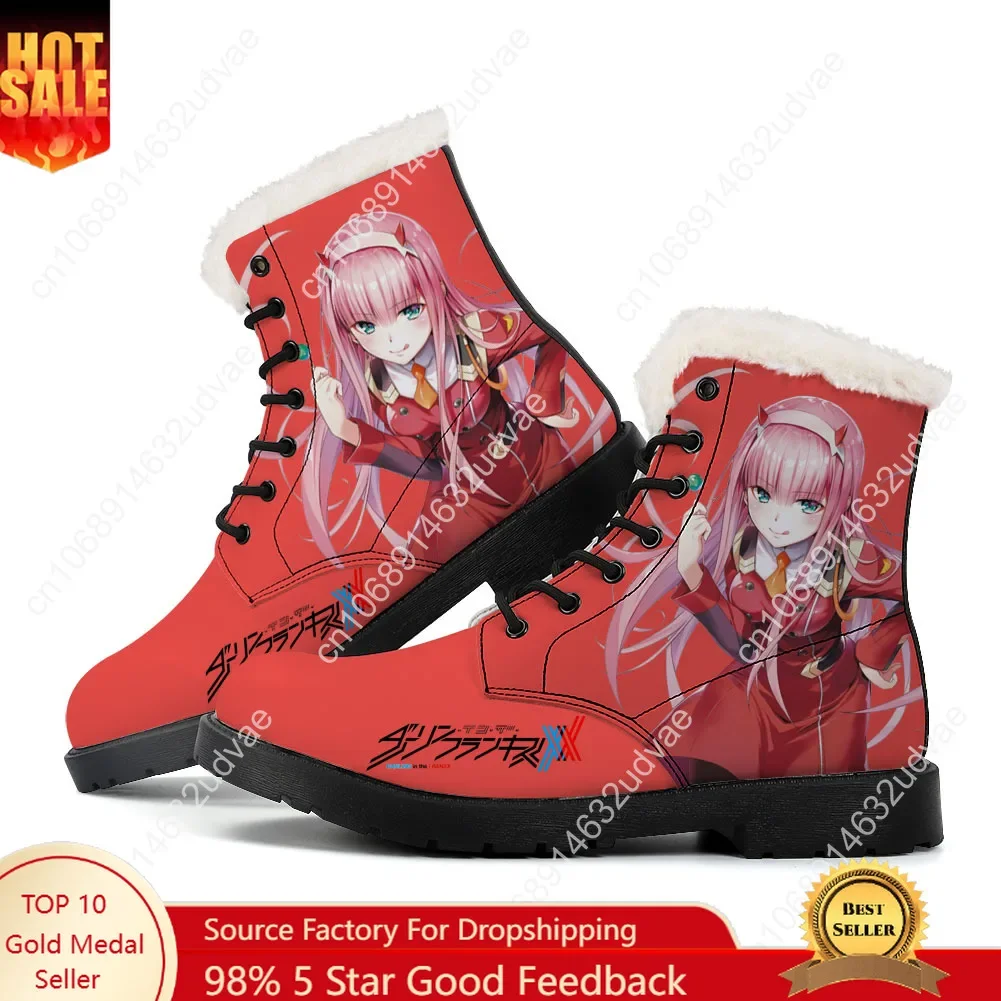 DARLING in the FRANXX Plush Boots Mens Womens Teenager Shoes Casual Boot Outdoor Light High Quality Print on Demand Custom Shoe
DARLING in the FRANXX Plush Boots Mens Womens Teenager Shoes Casual Boot Outdoor Light High Quality Print on Demand Custom Shoe