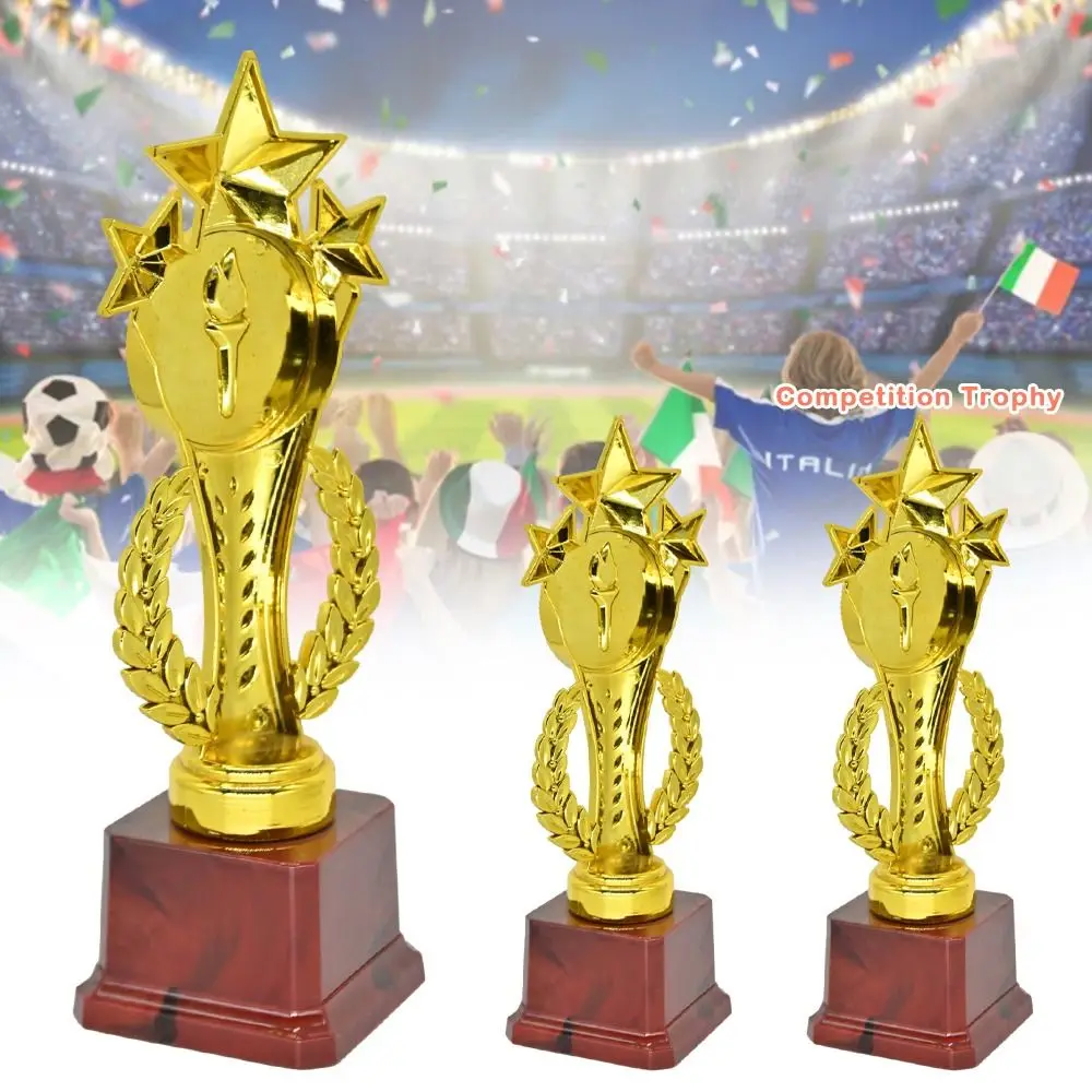 Plastic Competition Trophy Medal 19/24/28.5cm Multi Size Medals Souvenir Gold Color Plastic Model Children Award Prize
Plastic Competition Trophy Medal 19/24/28.5cm Multi Size Medals Souvenir Gold Color Plastic Model Children Award Prize